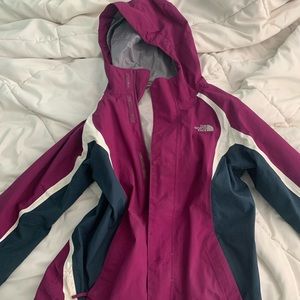 North Face rain jacket